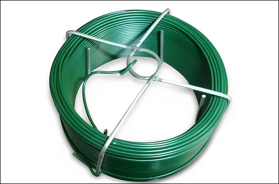 PVC-coated binding wire coils