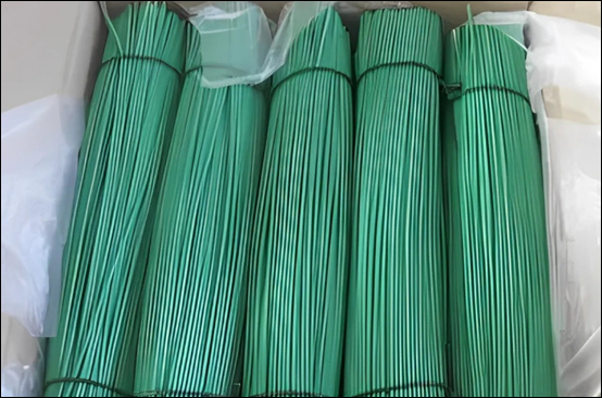 Green Coated Cut Tie wire