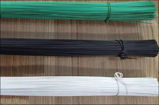 Straight cut binding wire