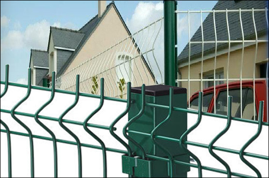 Euro Type Green Coated Fence